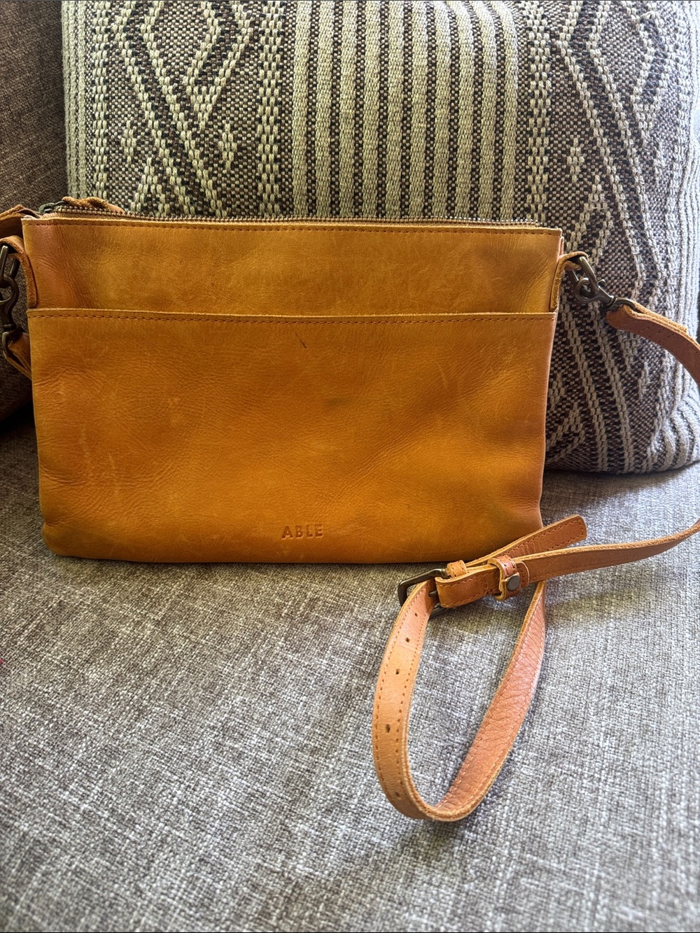 Able Leather Crossbody
